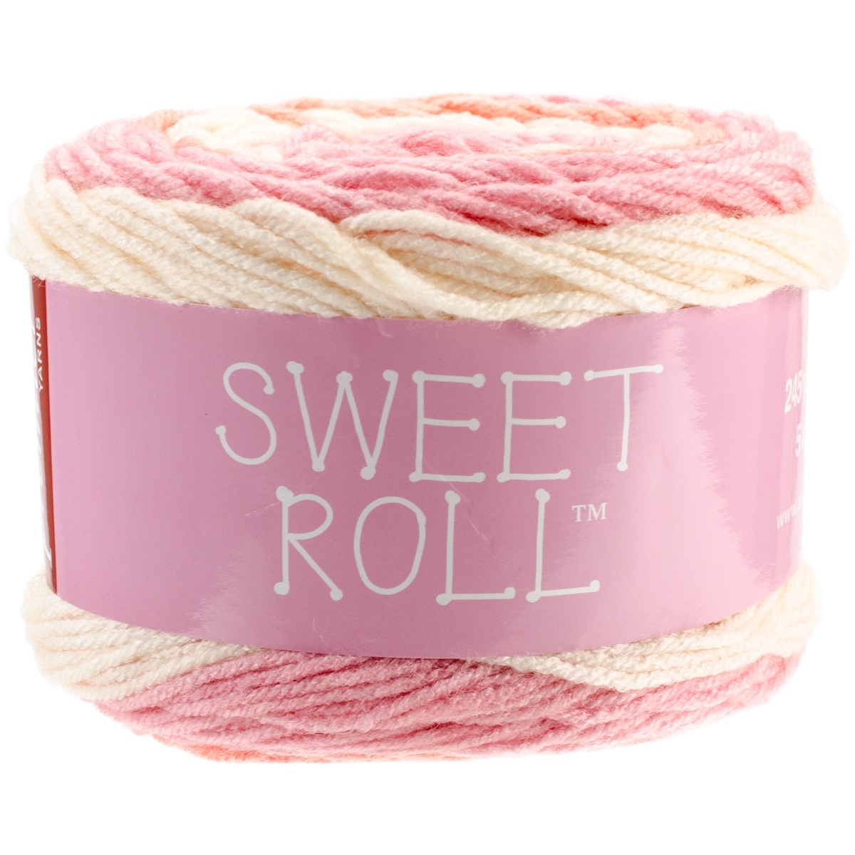 Multipack of 6 - Premier Yarns Sweet Roll Yarn-Peaches & Cream Pop
